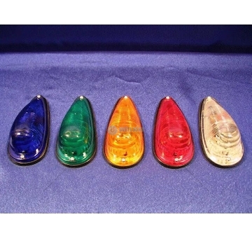 Svítilna obrysová LEZKA červená malá SERTPLAS 0083L/CZERW