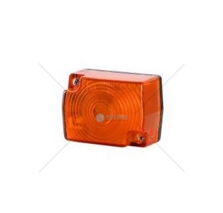 Svítilna obrysová malá KOSTKA žlutá HORPOL LO111