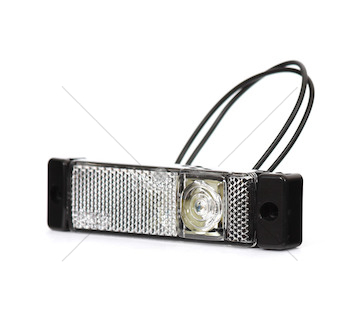 Svítilna obrysová přední bílá WAS W45/ZB