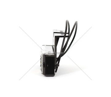 Svítilna obrysová přední diodová držákem bílá WAS W45