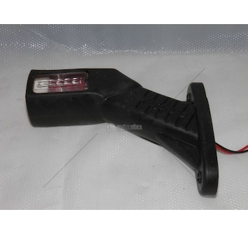 Svítilna obrysová zkosená krátká diodová levá SERTPLAS 0387LL