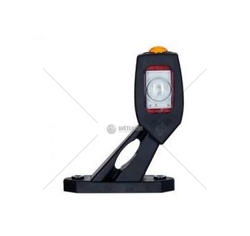 Svítilna obrysová zkosená krátká diodová pravá HORPOL LD2115P