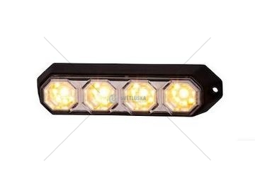 Svítilna ostření diodová 12/24V oranžová HORPOL LDO2258