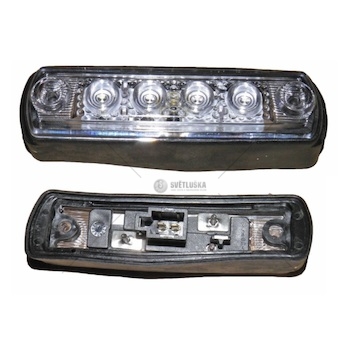 Svítilna poziční 12v/24v 0,5w/1w 4xled bílá, na konektor man tgl td0357010_A
