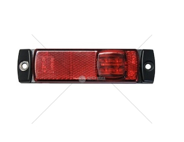 Svítilna poziční 12v/30v 130x32 3xled červená, kabel 0,5m 0106423_A