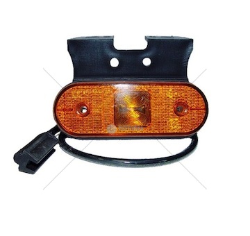 Svítilna poziční 24v/115x40 led adr oranžová s držákem a kabelem 0,5m 0039553_A