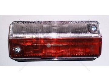 Svítilna poziční kabiny červená/bílá HELLA