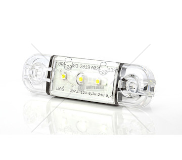 Svítilna poziční přední bílá LED W97.1/710