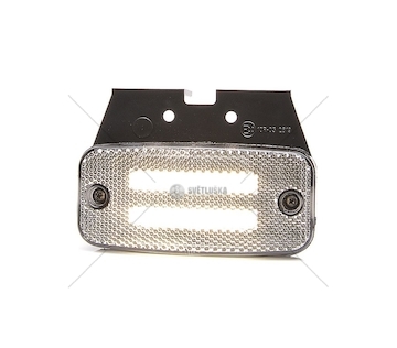 Svítilna poziční přední diodová bílá 12V/24V přední 2 WAS W158/1140