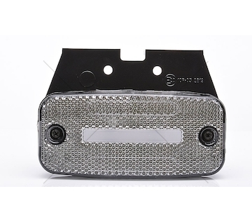 Svítilna poziční přední diodová bílá 12V/24V WAS W157/1136