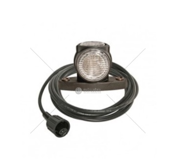 Svítilna poziční - tykadlo l/p superpoint iii 24v led č/b/o, p&r konektor, kabel 1,5m 0210481_A