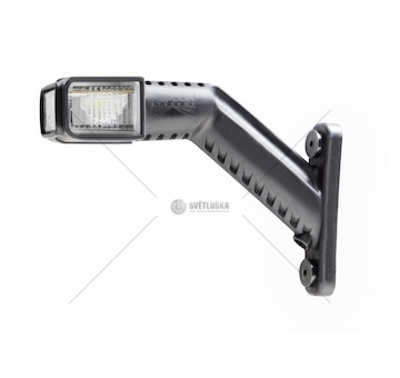 Svítilna poziční - tykadlo l superpoint iv 12v/30v led č/b/o, kabel  0169940_A