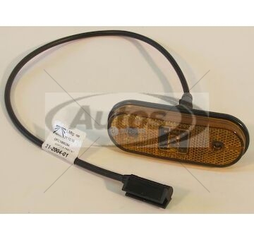 Svítilna poziční unipoint 24v/1,3w led oranžová, kabel 0,5m se zástrčkou 31200401_A