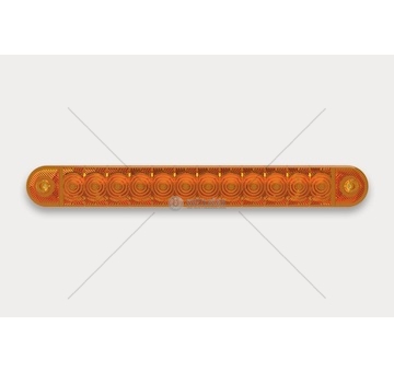 Svítilna poziční žlutá  ft-195 z led 12v/24v samolepící, kabel 0,5m 0165413_A