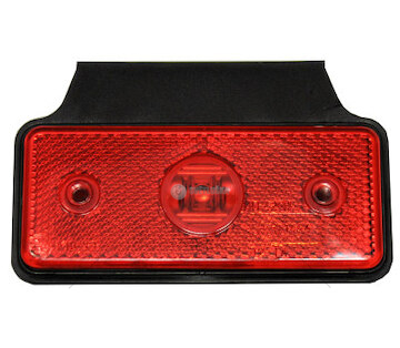 Svítilna poziční12v/24v 110x45 led červená, držák 90°, kabel 0,3m 0061641_A