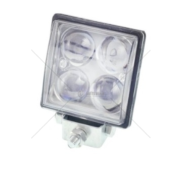 Svítilna pracovní 4x3W LED 9-30V 76x76mm