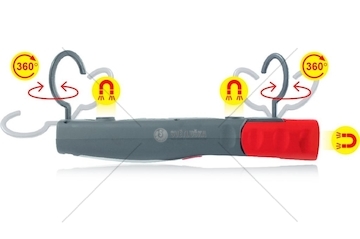 Svítilna pracovní 6+1 LED  150.4285