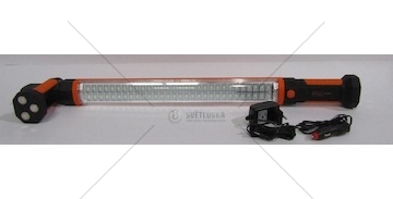 Svítilna pracovní diodová 60 LED 75cm bateriová magnet Exclusive CORONA C6820