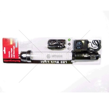 Svítilna pracovní diodová 72 LED AKUMUL.  LP040335