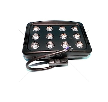 Svítilna pracovní obdélníková 12 LED 12X3W MTX SFE-36