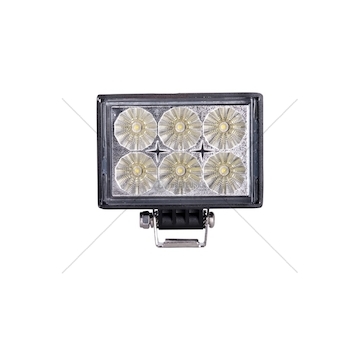 Svítilna pracovní obdélníková 6 LED 6X3W  JF-618