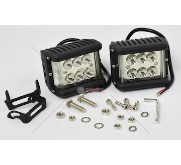Svítilna pracovní sada 2ks 60W 10-30V 12 LED  MCW60