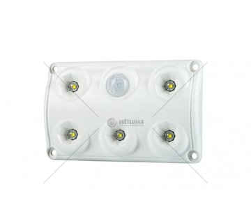 Svítilna pro osvětlení interiéru se snímačem LED bílá 12-24V HORPOL LWD2156