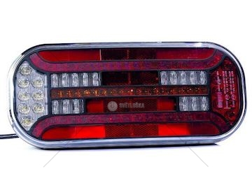 Svítilna sdružená LED 12-36V 6-funkcí levá FRISTOM FT-600LLEDDI