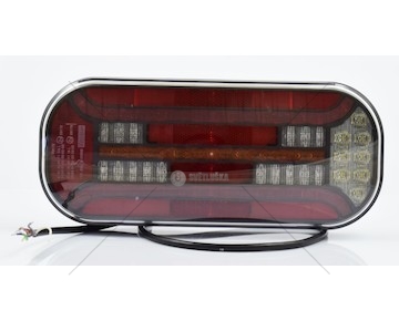 Svítilna sdružená LED 12-36V 6-funkcí pravá FRISTOM FT-600PLEDDI