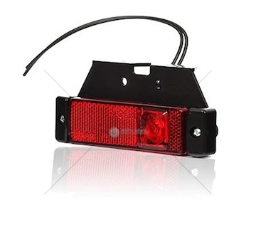 Svítilna sdružená obrysová zadní červená WAS W45C