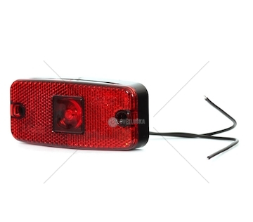 Svítilna sdružená obrysová zadní červená WAS W46/C