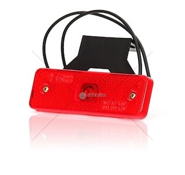 Svítilna sdružená obrysová zadní diodová červená s držákem WAS W44/C