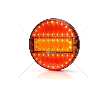 Svítilna sdružená zadní 12-24V LED kulatá WAS W91/734