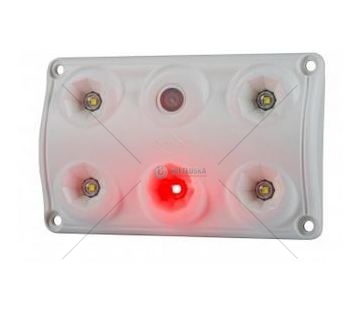 Svítilna stolní interiéru LED bílá 12-24V HORPOL LWD2157