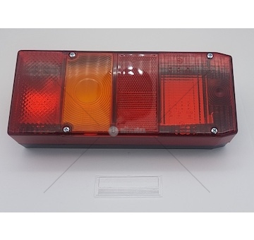 Svítilna vozíku zadní Fristom LEVÁ + mlhovka - UKONČENA VÝROBA