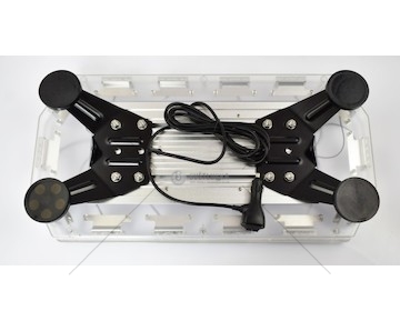 Svítilna výstražná ma ploché střechy 12/24V LED  SM868S