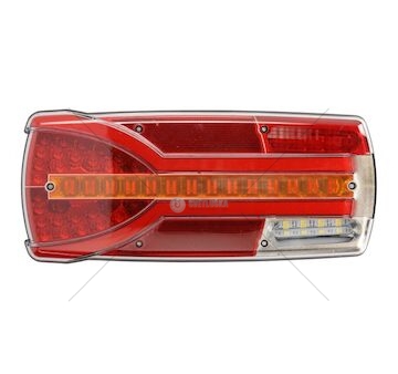 Svítilna zadní 12/24V 6 funkcí levá PIL-LZD2400