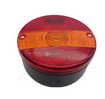 Svítilna zadní 3-dílná kulatá pravá