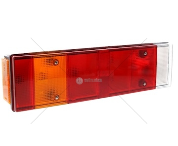 Svítilna zadní 7-dílná IVECO, MAN pravá bajonet Sertplast