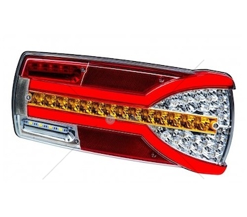 Svítilna zadní 7-dílná s odrazkou p hor-87 carmen 12v/24v led, kabel 1,5m 0185019_A