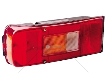 Svítilna zadní 7-dílná s osvětlením spz 370x130x89 l volvo fh12, fm9  0081116_A