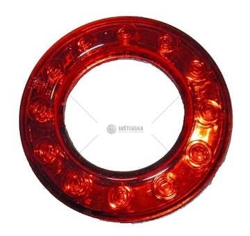 Svítilna zadní BUS LED červená TANGDE YG-08-080BR-124