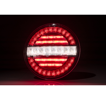 Svítilna zadní LED 12-24V 3-funkční FRISTOM FT-214LED