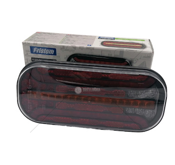 Svítilna zadní LED 12-36V levá/pravá 6-FUNK. FRISTOM FT-230PMLEDDI