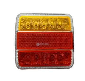 Svítilna zadní LED 12V 110x98mm - přívěsný vozík, přívěs