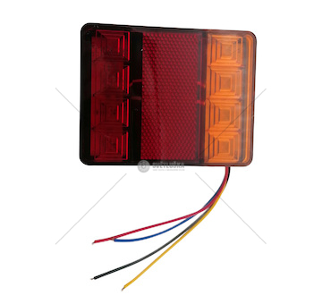 Svítilna zadní LED 12V 115x90x25mm - přívěsný vozík, přívěs