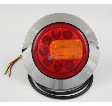 Svítilna zadní LED 3-funkční 12-24V levá HORPOL LZD2448