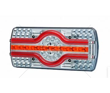 Svítilna zadní LED 4-funkční 12-24V  LZD2543