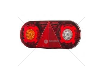 Svítilna zadní LED 6-funkční 12-24V levá HORPOL LZD2550