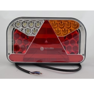 Svítilna zadní LED 6-funkční 12-36V pravá FRISTOM FT-170PNTLED